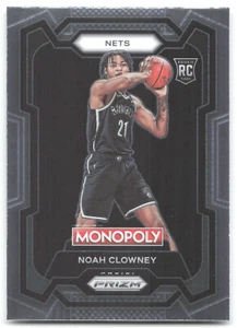 2023-24 Panini Prizm Monopoly #12 Noah Clowney RC - Picture 1 of 2
