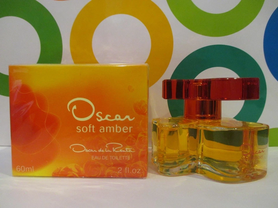 OSCAR DE LA RENTA ~ SPRAY ÁMBAR SUAVE EAU DE TOILETTE ~ 2 OZ EN CAJA Foto 1 de 1