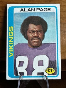 1978 Topps Alan Page #406 Minnesota Vikings - Bild 1 von 2