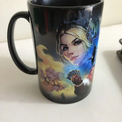 Taza de café de cerámica exclusiva de Blizzcon 2016 18 oz Blizzard Overwatch WOW Foto 1 de 4