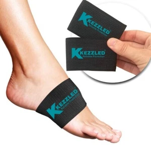 Fußgewölbestütze Kompressionsmanschetten bei Fußschmerzen, Fußpflege schwarz - Bild 1 von 5