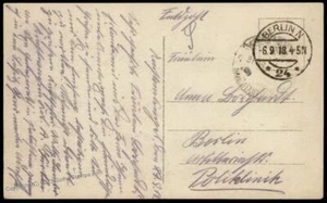 Deutschland 1918 Ende 1. Weltkrieg Konstantinopel RPPC Türkei Militär Mission Brief Fe 82883 - Bild 1 von 2