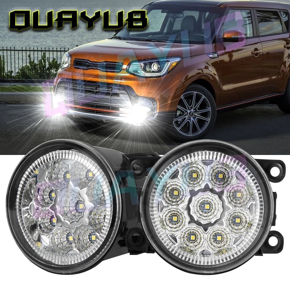 2x farol de neblina lâmpada de direção H11 110W para 2014 Kia Soul Base Hatchback 4 portas 1.6L - Imagem 1 de 4