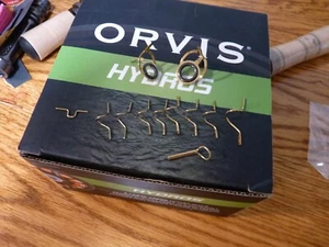 BlackRiverFlyShop 12-piece Gold Double foot fly rod guide set - Picture 1 of 2