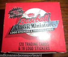 1986 FLEER SET miniatures 120 baseball cards CANSECO @$8.50 already 35 + yrs old