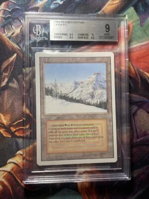 Taiga x1 mtg Revised BGS Graded 9 8.5/10/9.5/9.5 Mint - Image 1 of 4