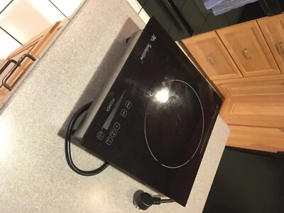 mr. inducción sr-657rt 220v 2600w cocina incorporada, negro Foto 1 de 3