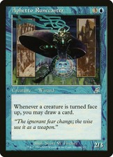 1X Aphetto Runecaster - Scourge - FOIL NM/EX MTG CARD