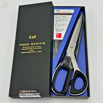 KAI Fabric Shears 7250 10 in Professional Dressmaking Tailor Scissors Japan - Image 1 of 4