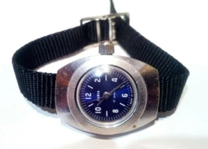 RARE Mechanical watch ZARYA ZARIA AMPHIBIAN Waterproof Shockproof MADE in USSR - Picture 1 of 12