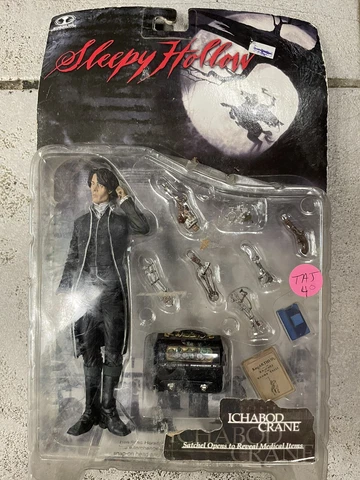 Sleepy Hollow ICHABOD CRANE Feature Film Figure 1999 McFarlane Toys Johnny Depp Cover