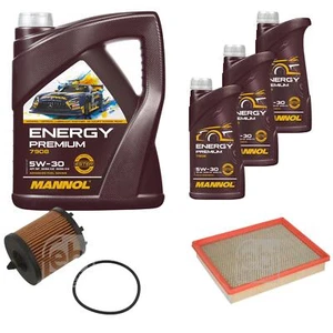 FEBI BILSTEIN Inspektionspaket 8L MANNOL Energy Premium 5W-30 für Saab 9-3 - Foto 1 di 7