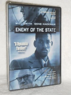 Enemy of the State (DVD, 2006) Will Smith Gene Hackman Tony Scott thriller crime - Image 1 of 3