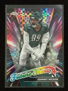 2024 Topps Chrome - Future Stars X-Fractor #FS22 Johnny Wilson (RC) PHILADELPHIA - Imagen 1 de 4
