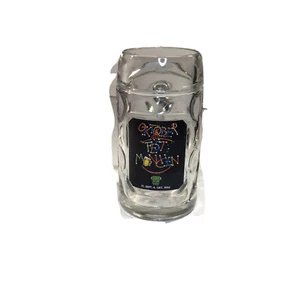 VINTAGE 1996 OKTOBERFEST DIMPLED GLASS 0.5l BEER STEIN MADE IN AUSTRIA GUC - Picture 1 of 7