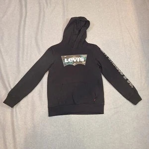 Levis Sudadera con Capucha Pull Over Juvenil Negra - Imagen 1 de 7
