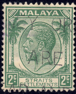 1936-37 Malaya Straits Settlements SC# 218 - King George V - Used