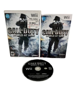 Call of Duty: World at War Nintendo Wii Videospiel - Komplett - Getestet Funktioniert - Bild 1 von 5