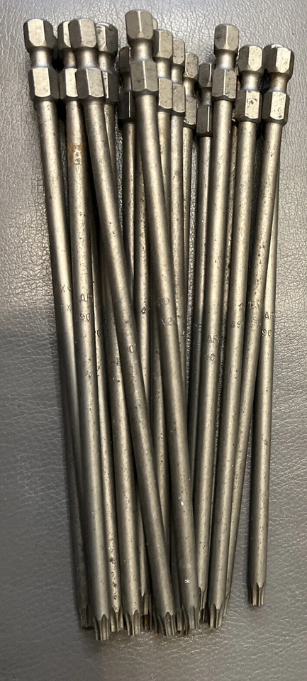 Lot Of 2: Apex 49-C-Tx-20 Power Bit,Sae,1/4",Hex Power Drive