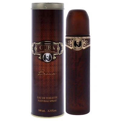 Cuba Brown de Cuba para hombre - 3,4 OZ eau de parfum spray Foto 1 de 4