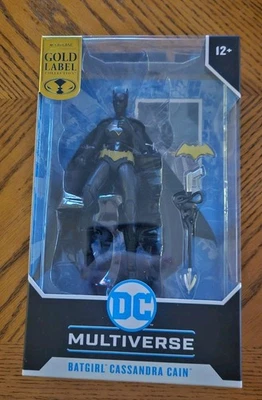 McFarlane DC Multiverse BATGIRL CASSANDRA CAIN Batgirls Etiqueta Dorada Nuevo en Caja Foto 1 de 4