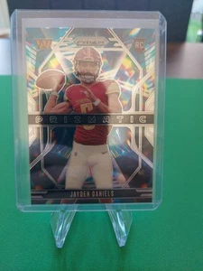 2024 Panini Prizm Football Jayden Daniels Prizmatic RC - Picture 1 of 2