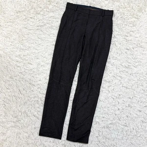 LOUIS VUITTON item wool pants slacks dark brown 38 F/S from Japan - Picture 1 of 15
