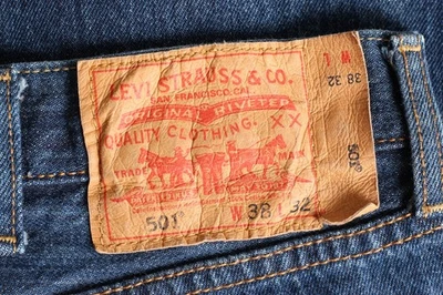 Jeans LEVI’S 501 Vintage Hombres Talla W38 L32 Regular Recto DZ7108 - Imagen 1 de 4