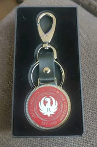 Ruger / Marlin Firearms Collectors Item Keychain Long Live The Lever With Box - Picture 1 of 3