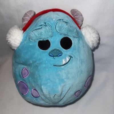 Kellytoy SQUISHMALLOWS 10” Disney/Pixar Christmas Sulley de Monsters, Inc. Foto 1 de 4