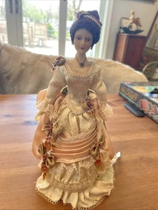 Exquisito vestido y ropa interior vintage MUÑECA. - Imagen 1 de 9