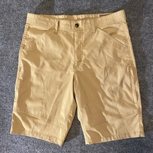 Hawke & Co Pro Series Shorts Mens 34 Brown Cargo Zip Pockets Hike Camp Hunt - Picture 1 of 16