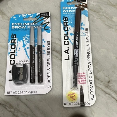 洛杉矶 颜色深棕色眉笔和线轴 CBP771/Eyeliner 铅笔 BPN223 批量 — 第 1/4 张图片