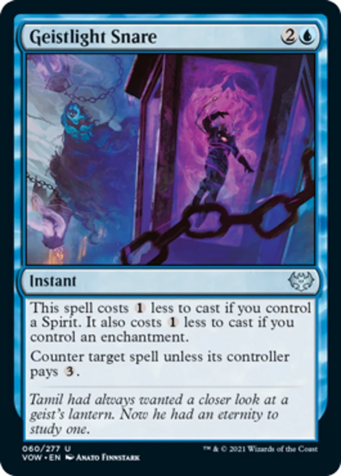 x1 Geistlight Snare - Innistrad: Crimson Vow - NM - MTG - Image 1 of 1