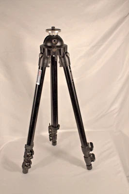Manfrotto By Bogen 3001B Black Pro Camera Support Tripod Stand 18-60 inches - Image 1 of 4