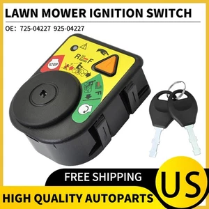 Ignition Switch&Key For Cub Cadet Riding Mowers For 925-06119 725-04227 - Picture 1 of 10