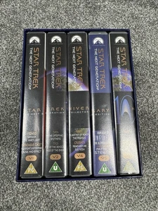 Star Trek Next Generation VHS Box Set 10th Anniversary Collectors Edition - Picture 1 of 7