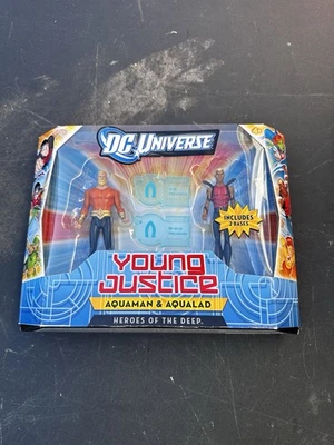 Figura de acción profunda DC Universe Young Justice Aquaman & Aqualad Heroes 1B Foto 1 de 4