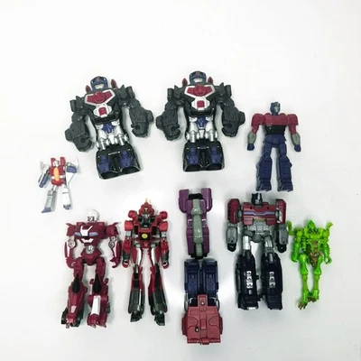 Transformers Action Figures Mixed Lot of 10 Includes Robot & Beast Modes - Image 1 of 4