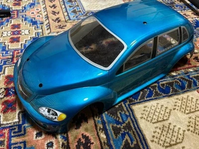 Chrysler PT Cruiser RC Car Body Only 1:10 Mettalic Blue All Painted Pro Line - Image 1 of 4