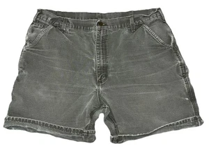 Pantalones Cortos Carhartt De Colección Para Hombre 40 Verde B25 MOS Carpenter Y2K Gorp Grunge Envejecido - Imagen 1 de 14