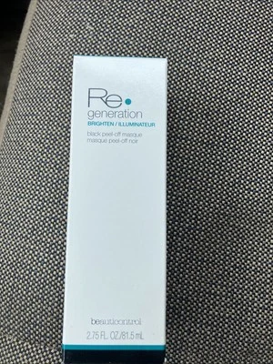 BeautiControl Regeneration Brighten Illuminateur Black Peel-off Masque New - Image 1 of 3