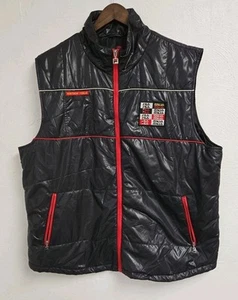 Vintage FILA Creativita Nello Sport 1982 Italia Black Vest Size XXL - Picture 1 of 16