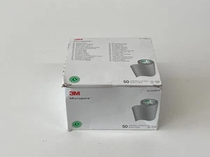 Schachtel mit 50 3M Mikroporen 1530-S-2 Ablaufdatum 2028-02 (*AA35*) - Bild 1 von 7