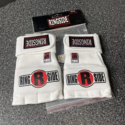Ringside Quick Wrap Gel Shock MMA Boxing Hand Wraps, Small/Medium, White - Image 1 of 3