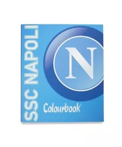 RACCOGLITORE 4 ANELLI A4 SSC NAPOLI COLOURBOOK - Foto 1 di 5