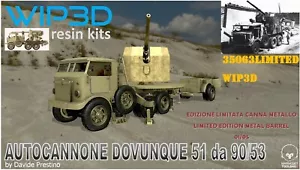 51 90/53 Resin Model LIMITED E 35063 1/35 Scale ANYWHERE GUN - Picture 1 of 2
