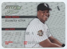 Frank Thomas 2002 Donruss Studio Stars Card #SS-22 Chicago White Sox HOF