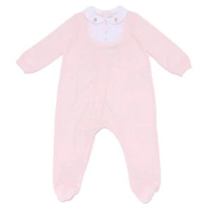 5238AA tutina cotton bimba GIRL COMME SI COMME CA pink romper - Picture 1 of 4