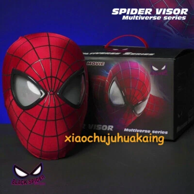 The Amazing Spider-Man Peter Parker Mask 1:1 Wearable Moving Eyes Remote Control - Image 1 of 4
